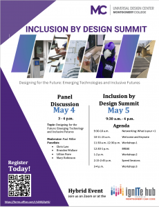 Inclusion by Design Summit 5/5 and Bonus Panel Discussion on 5/4