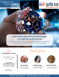 October 17, 2024 Future of Tech: E-Livestock Global App Flyer