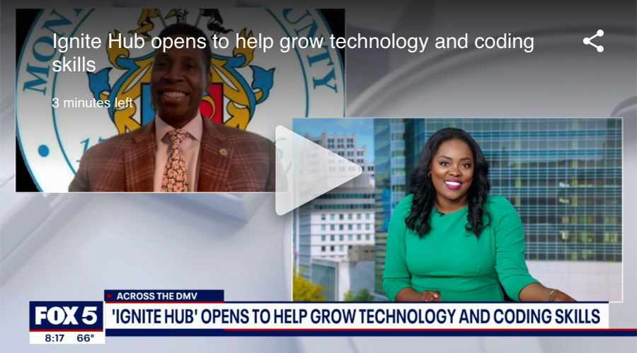 Fox 5 DC Highlights The Grand Opening Of The IgnITe Hub