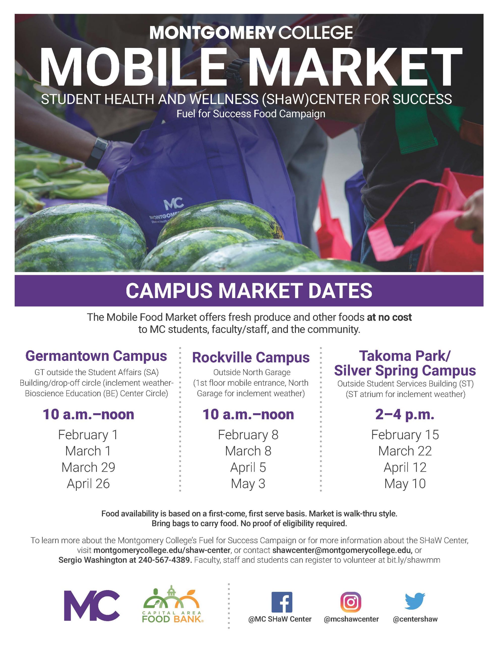 Spring Mobile Market flyer page 1